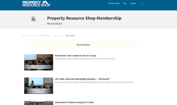 Property Resource Shop membership 3.0