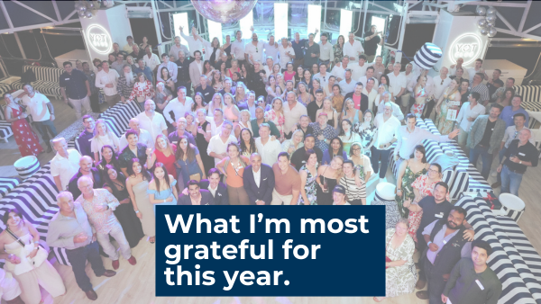 What I’m Most Grateful For This Year…  It’s Not The Deals